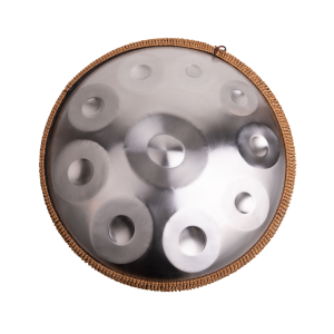Handpan 10 Töne, Silber