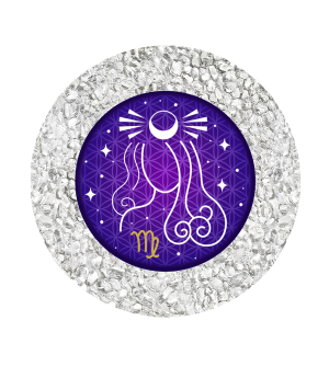 Bergkristall-Energiemagnet „Jungfrau“