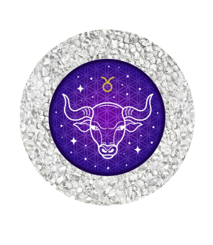 Bergkristall-Energiemagnet „Stier“