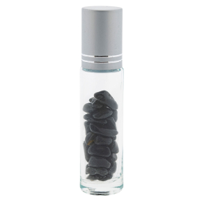 Roll-On Flasche mit Schwarzem Obsidian