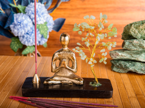 Meditationsaltar „Buddha“, gold
