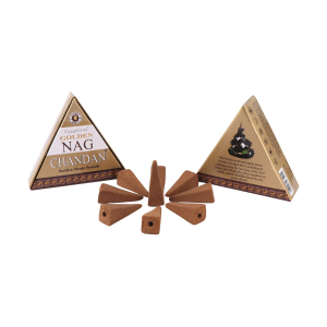 Rückfluss-Räucherkegel „Weißer Sandel“, 10 Stk