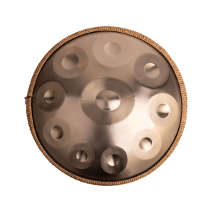 Handpan 10 Töne, Kupfergold