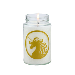 Krafttier-Duftkerze „Einhorn“