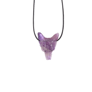 Anhänger „Amethyst-Wolfskopf“