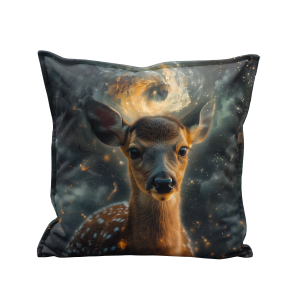 Kissenhülle „Krafttier Reh“