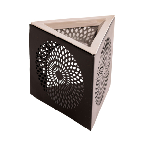 Räuchersiebgefäß „Triangel mit Blume des Lebens“