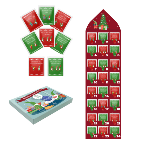 Adventskalender-Teeset „Wichtel“