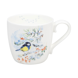 Becher „Winter Vogel“
