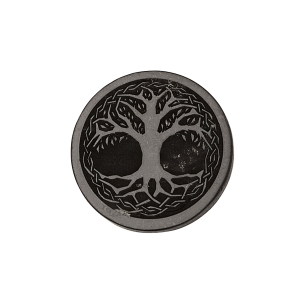 Schungit-Plättchen „Lebensbaum“