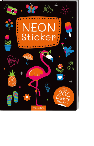 Neon Sticker – Flamingo