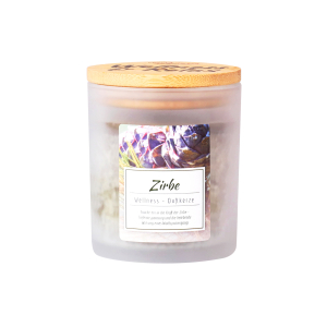 Wellness-Duftkerze „Zirbe“