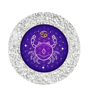 Bergkristall-Energiemagnet „Krebs“