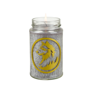 Krafttier-Duftkerze „Wolf“