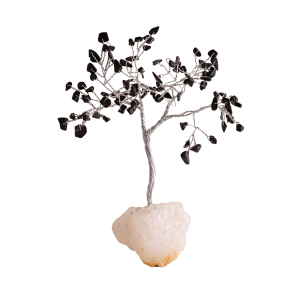 Edelsteinbaum „Schungit“ groß