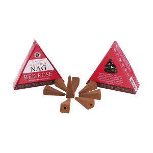 Rückfluss-Räucherkegel „Rote Rose“, 10 Stk