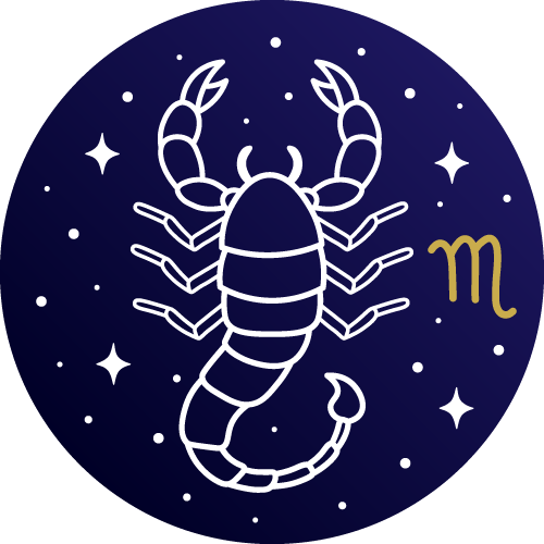 Symbol für das Sternzeichen Skorpion
