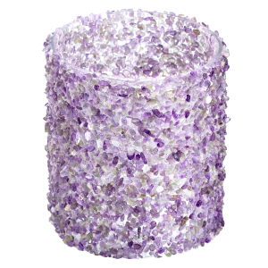Amethyst-Teelichthalter