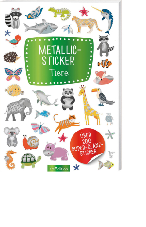 Metallic Sticker – Tiere